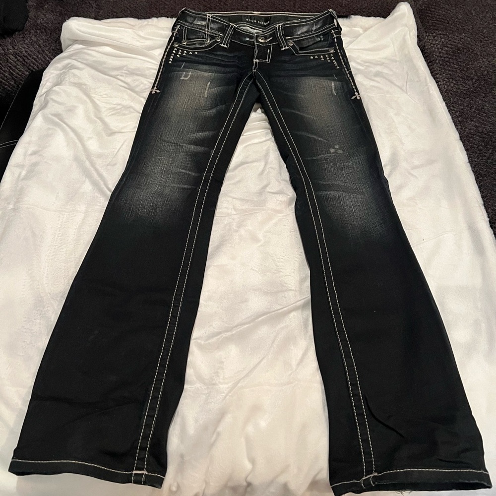 Affliction Black Boot Cut Women's Jeans